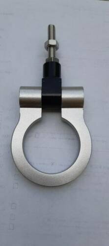 Tow hook silver for Lotus S1 S2 S3 Elise Exige - front towhook